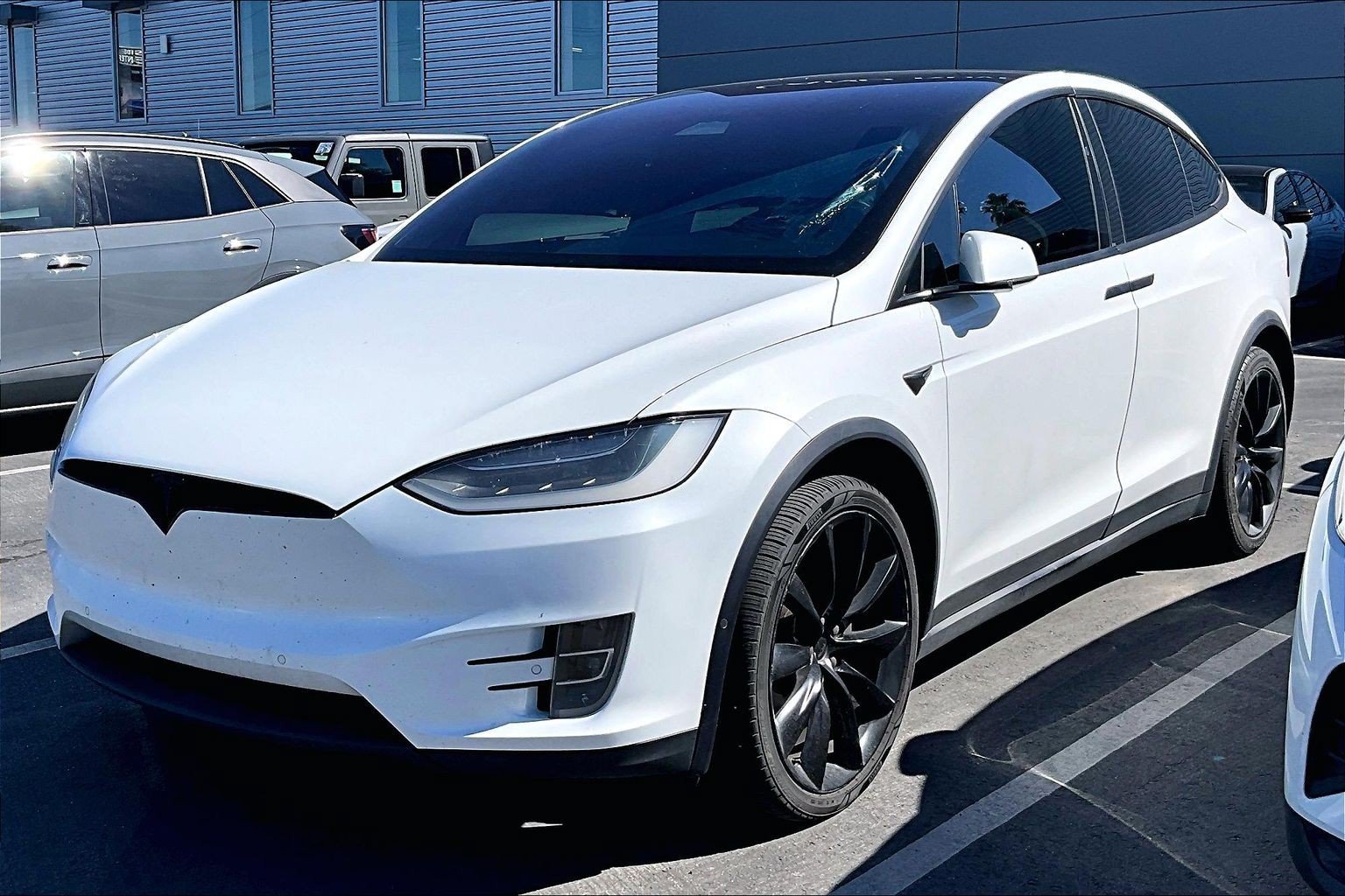 Used 2018 Tesla Model X 100D AWD/4WD image 1