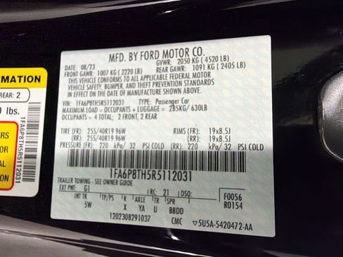 Used 2024 Ford Mustang Premium RWD image 12
