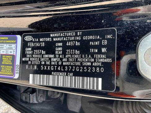 Used 2018 Kia Optima S w/ Pano Sport Package image 3