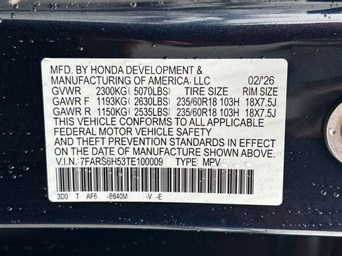 New 2026 Honda CR-V Sport image 20