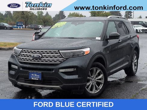 Certified 2023 Ford Explorer Limited w/ Equipment Group 301A AWD/4WD image 1