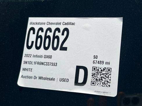 Used 2022 INFINITI QX60 Luxe w/ Cargo Package FWD image 31