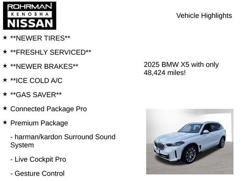 Used 2025 BMW X5 xDrive50e AWD/4WD image 8