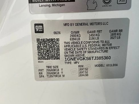 New 2026 Chevrolet Traverse LT w/ Driver Confidence Package AWD/4WD image 22