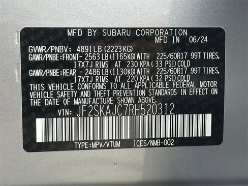 Certified 2024 Subaru Forester Wilderness image 22
