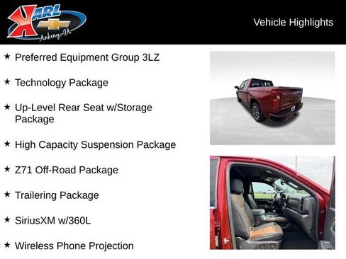 Certified 2023 Chevrolet Silverado 1500 High Country w/ Technology Package AWD/4WD image 2