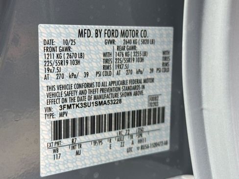 New 2025 Ford Mustang Mach-E Premium w/ Sport Appearance Package AWD/4WD image 32