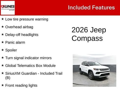 Used 2026 Jeep Compass Limited AWD/4WD image 4