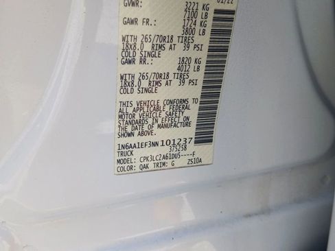 Used 2022 Nissan Titan SV w/ SV Convenience Package image 49