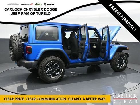 Used 2023 Jeep Wrangler Unlimited Rubicon 4xe w/ Steel Bumper Group image 43