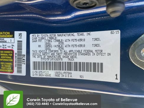 Used 2015 Toyota Tundra SR5 RWD image 23