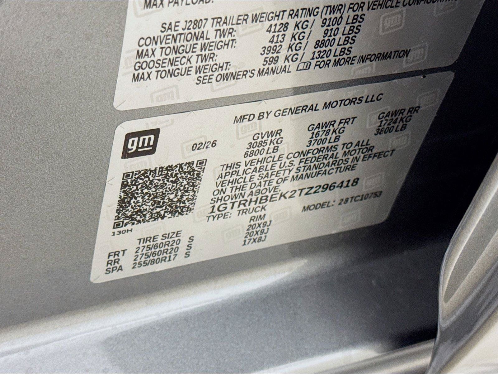 New 2026 GMC Sierra 1500 SLE w/ Preferred Package RWD image 21