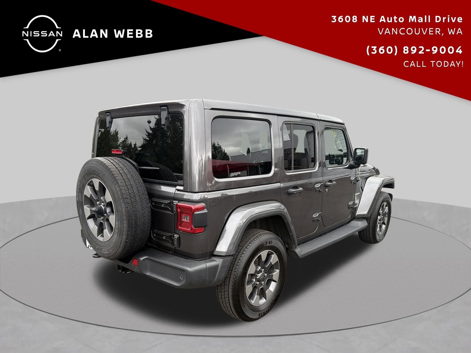 Used 2018 Jeep Wrangler Unlimited Sahara AWD/4WD image 3