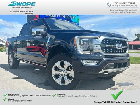 Used 2023 Ford F150 Platinum w/ Equipment Group 701A High AWD/4WD image 1