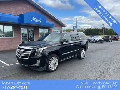 Used 2017 Cadillac Escalade Platinum