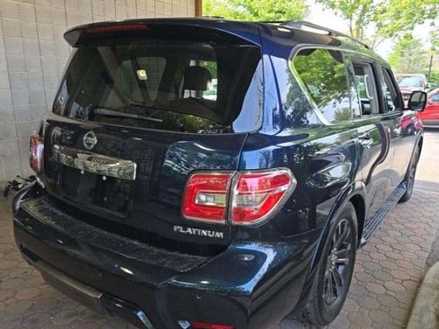 Used 2019 Nissan Armada Platinum w/ Captain's Chairs Package AWD/4WD image 3