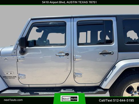 Used 2016 Jeep Wrangler Unlimited Sahara w/ Max Tow Package AWD/4WD image 13