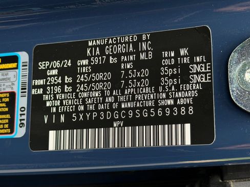 Used 2025 Kia Telluride EX X-Line AWD/4WD image 32