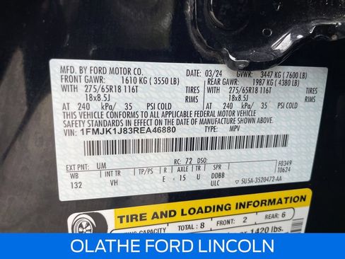 Certified 2024 Ford Expedition Max XLT AWD/4WD image 18
