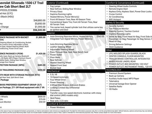 Used 2020 Chevrolet Silverado 1500 LT Trail Boss image 5