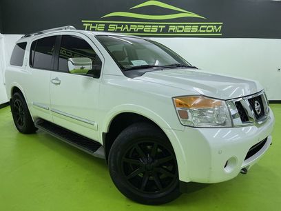 Used 2015 Nissan Armada Platinum w/ 2nd Row Captain Seat Package