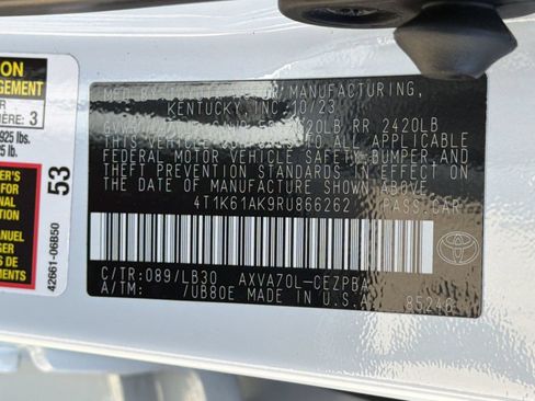 Used 2024 Toyota Camry XSE FWD image 26