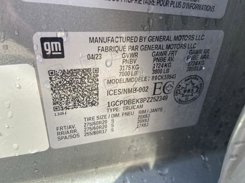 Used 2023 Chevrolet Silverado 1500 Custom w/ LPO, Dark Essentials Package image 58