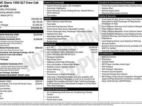 Used 2023 GMC Sierra 1500 SLT w/ SLT Premium Package AWD/4WD image 22