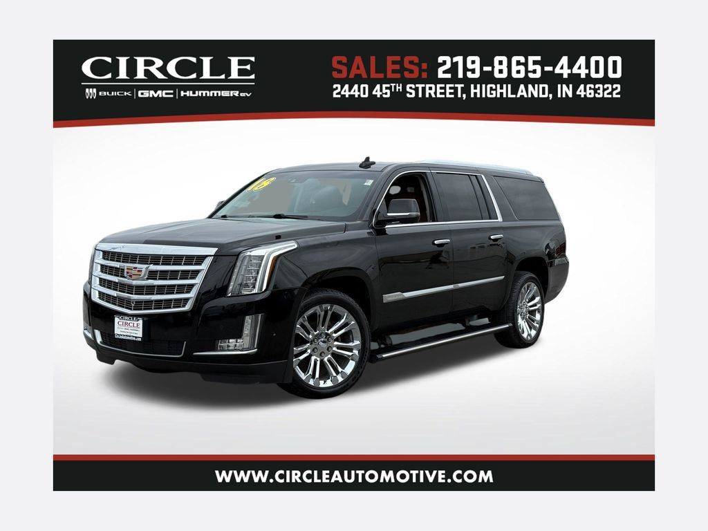 Used 2018 Cadillac Escalade ESV Premium Luxury w/ LPO, Radiant Package AWD/4WD 360° Tour