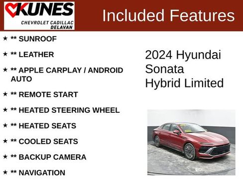 Used 2024 Hyundai Sonata Limited image 3