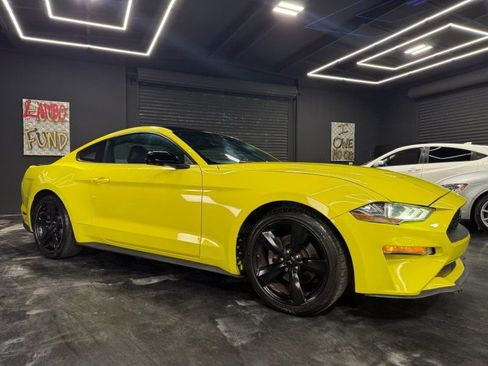 Used 2021 Ford Mustang Premium w/ Carbon Sport Interior Package RWD image 3