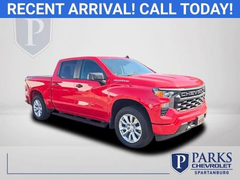 Certified 2025 Chevrolet Silverado 1500 Custom AWD/4WD image 1