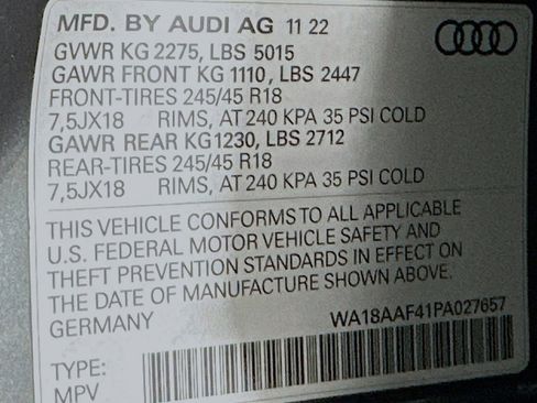 Used 2023 Audi A4 2.0T allroad Premium Plus w/ Premium Plus Package image 24