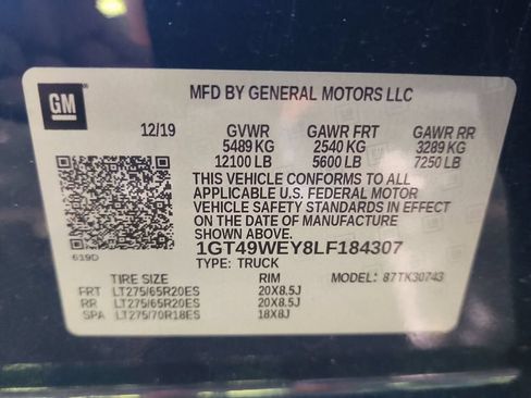 Certified 2020 GMC Sierra 3500 Denali w/ Denali Ultimate Package AWD/4WD image 34