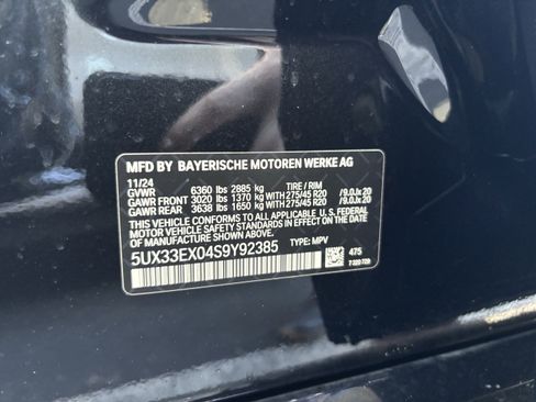 Used 2025 BMW X6 xDrive40i image 37