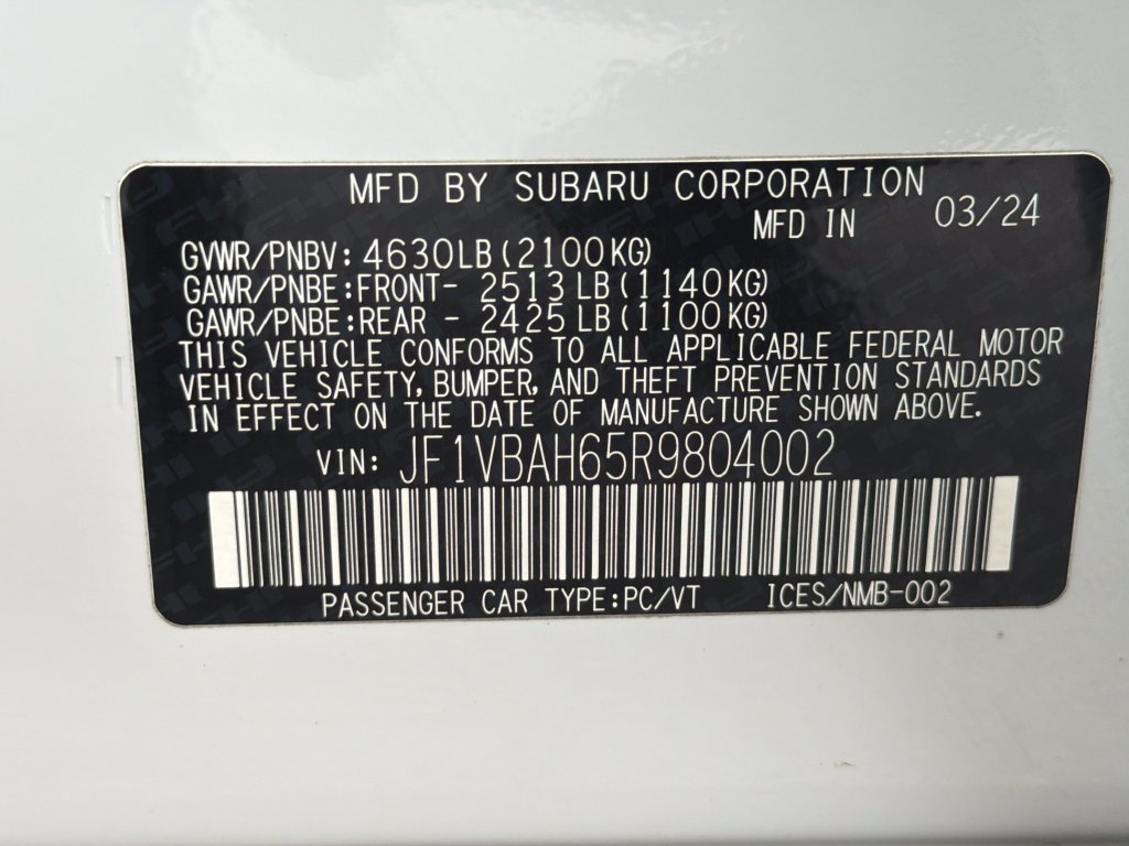 Used 2024 Subaru WRX Premium AWD/4WD image 43