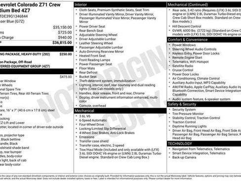 Used 2016 Chevrolet Colorado Z71 AWD/4WD image 49