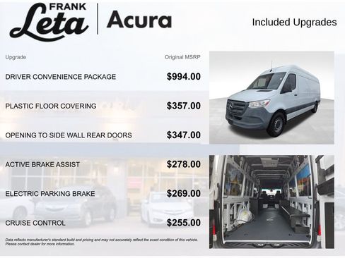 Used 2020 Mercedes-Benz Sprinter 2500 w/ Driver Convenience Package image 6