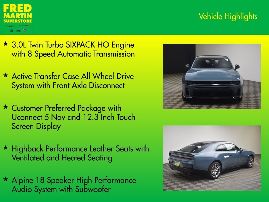 New 2027 Dodge Charger Scat Pack AWD/4WD image 8