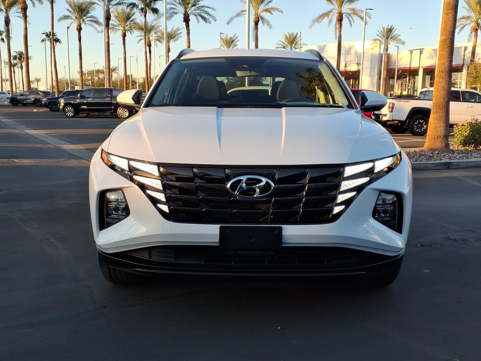 Used 2024 Hyundai Tucson Blue AWD/4WD image 2