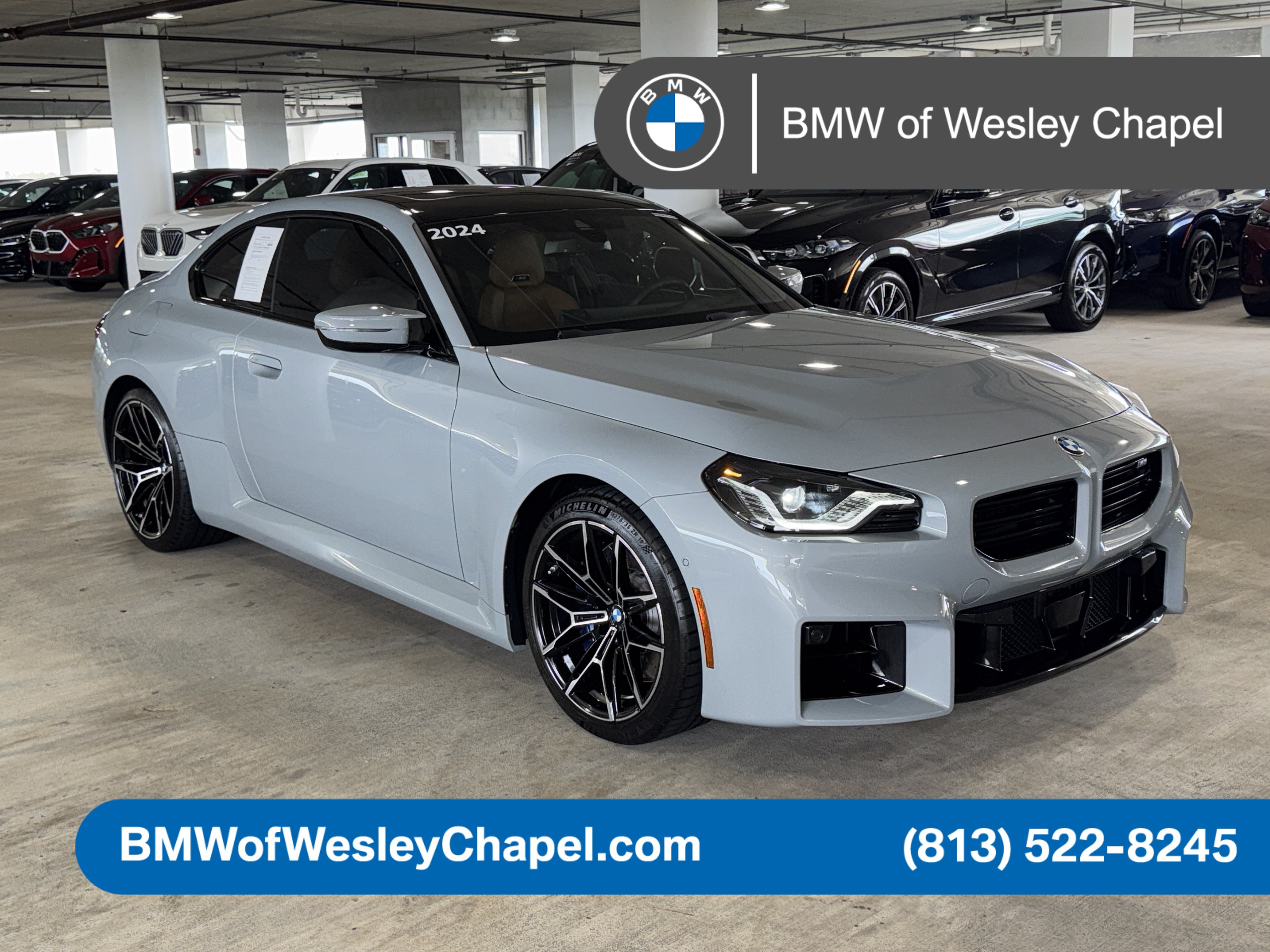 Used 2024 BMW M2 w/ Lighting Package RWD image 1