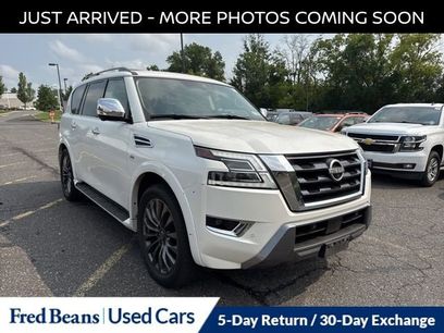Certified 2021 Nissan Armada Platinum w/ Captain's Chairs Package