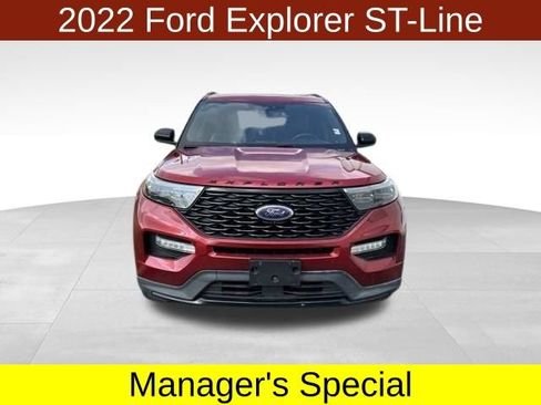 Used 2022 Ford Explorer ST-Line w/ Class IV Trailer Tow Package AWD/4WD image 2