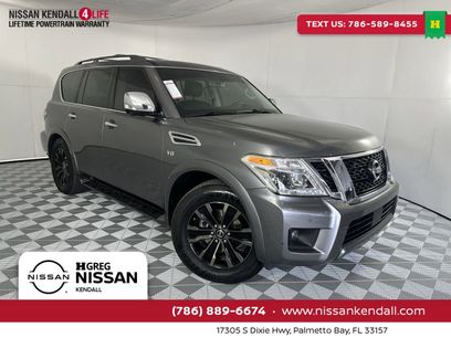 Used 2020 Nissan Armada Platinum w/ Captain's Chairs Package