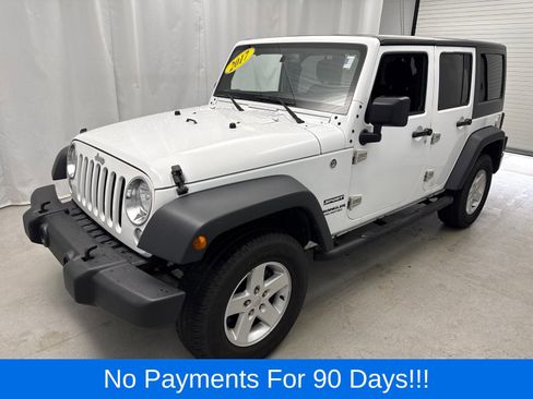 Used 2017 Jeep Wrangler Unlimited Sport w/ Quick Order Package 24S AWD/4WD image 6