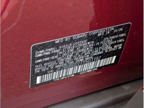 Used 2026 Subaru Outback Limited XT AWD/4WD image 88