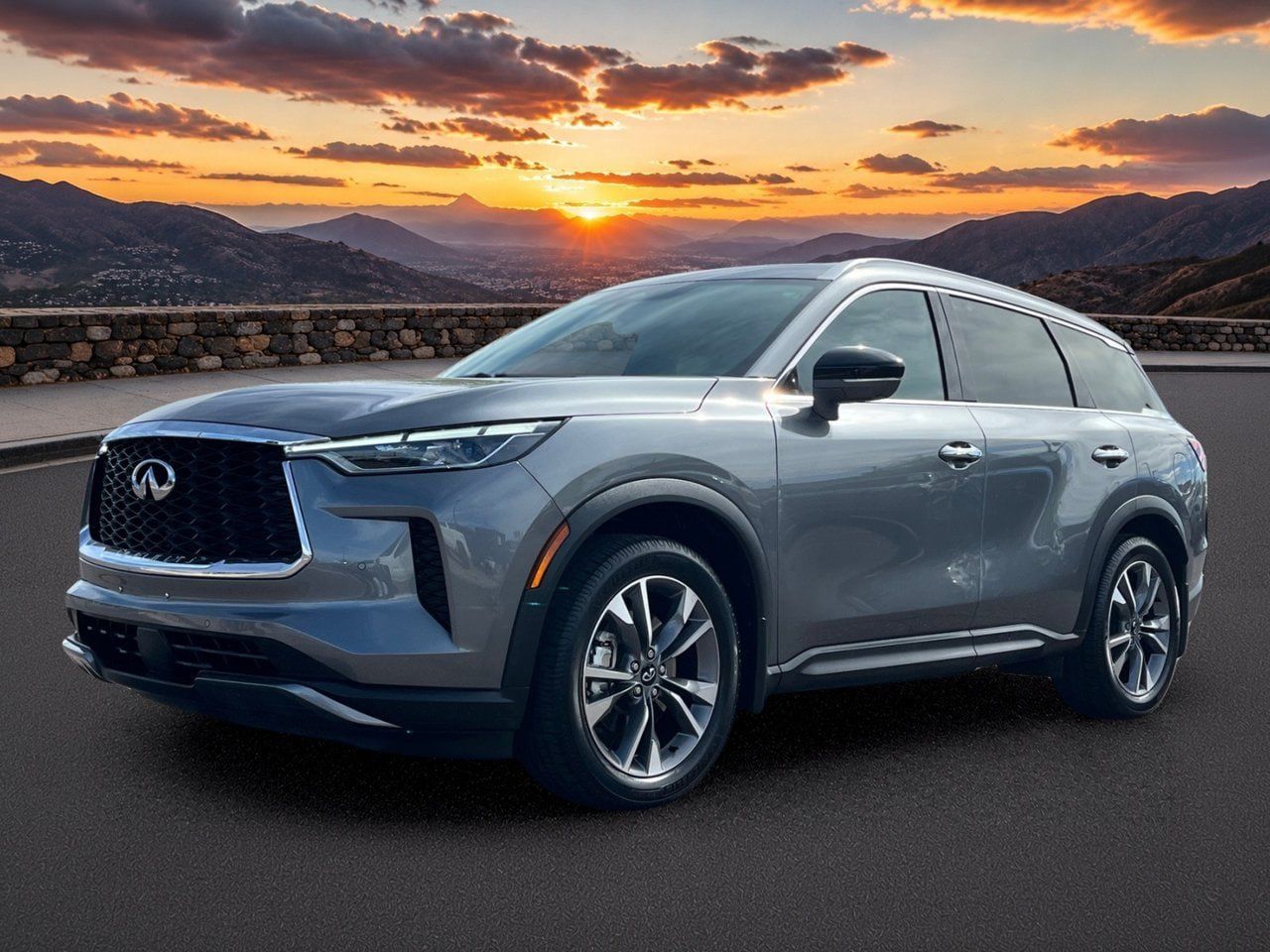 Certified 2022 INFINITI QX60 Luxe w/ Vision Package AWD/4WD image 2