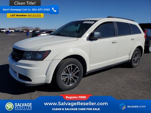 Used 2018 Dodge Journey SE w/ Popular Equipment Group FWD image 1