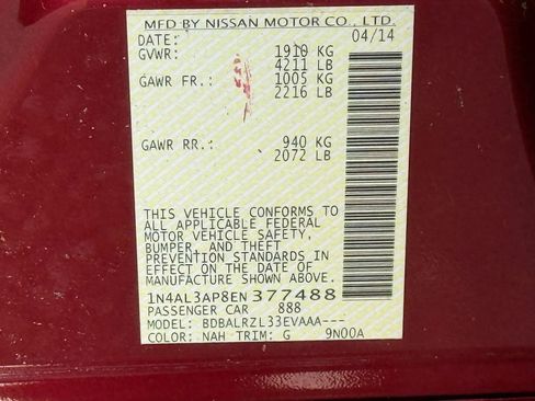 Used 2014 Nissan Altima 2.5 S image 31