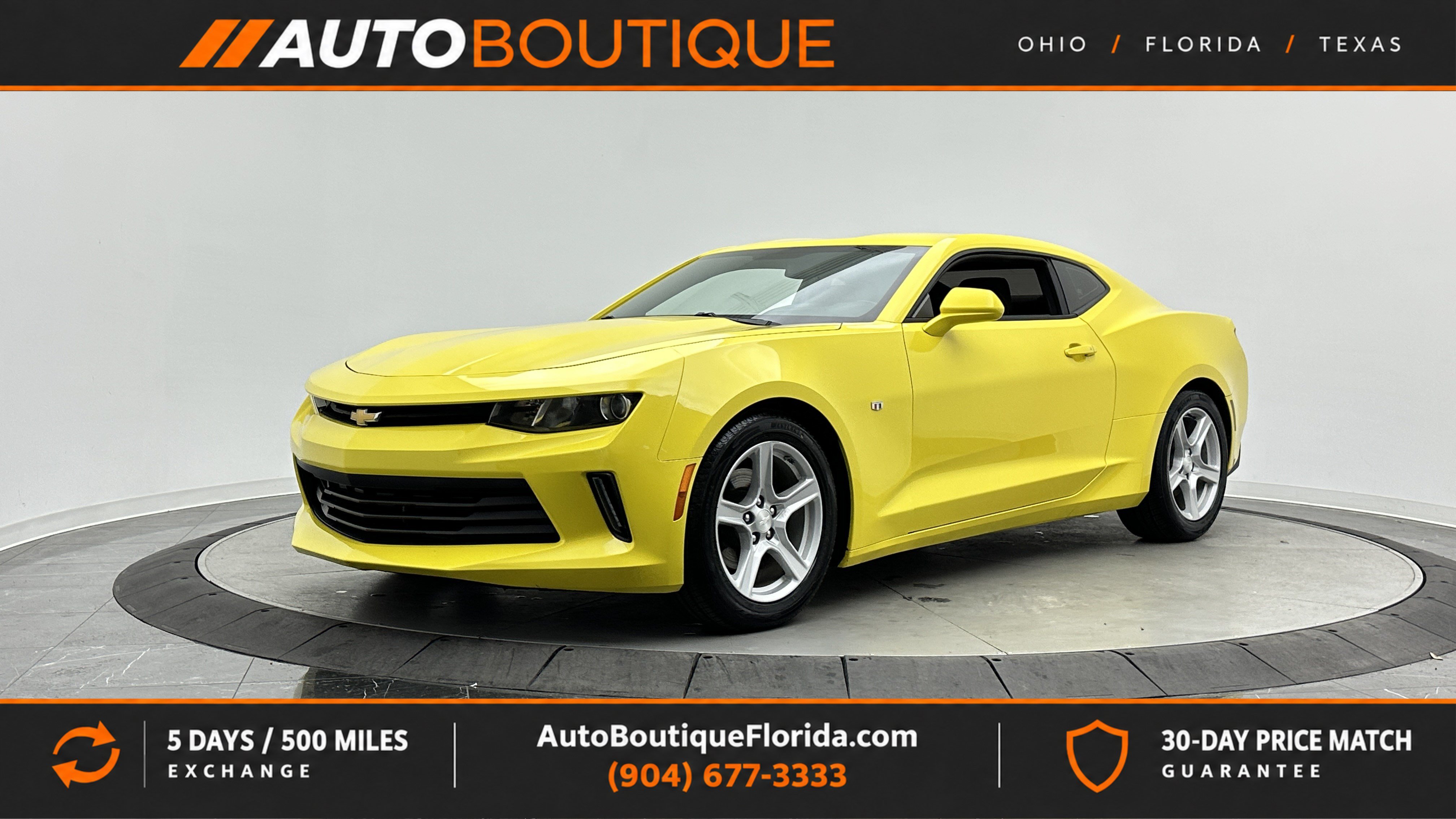 Used 2017 Chevrolet Camaro LT RWD image 1